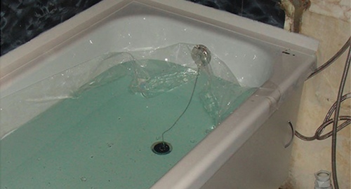 Установкой акрилового вкладыша | Стрешнево